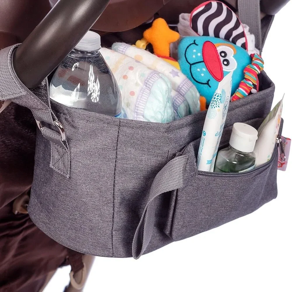 Baby Stroller Organizer Bag, Fits All Strollers Carry Your Phones, Keys, Diapers